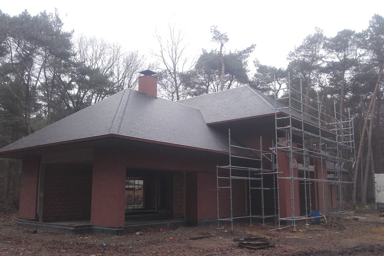 Strakke villa met een moderne look door Van Essche uit Wingene